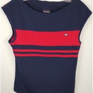 Polo Jeans Co. Navy/Red Tank 90's Vintage